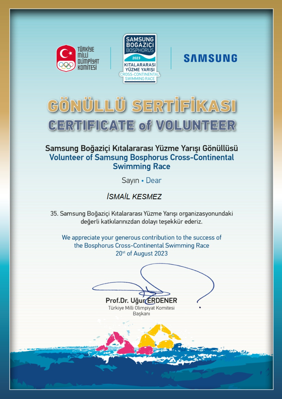 Samsung Boğaziçi Yüzme
