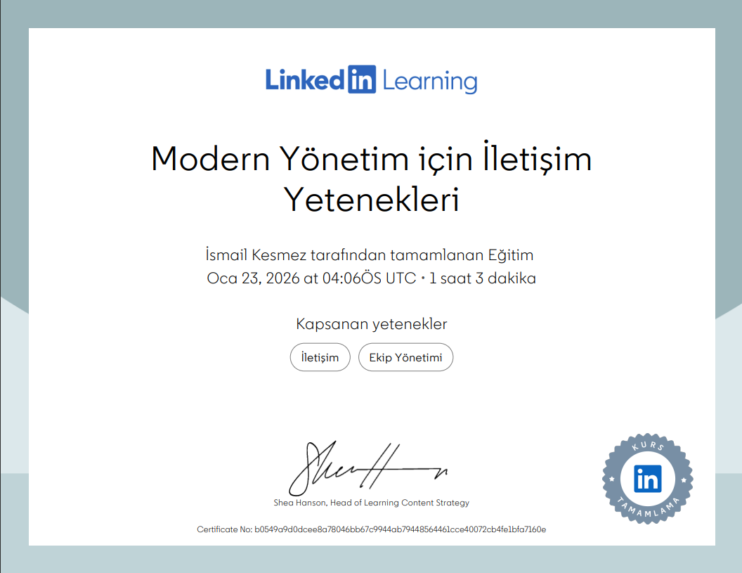 Modern Yönetim İletişim