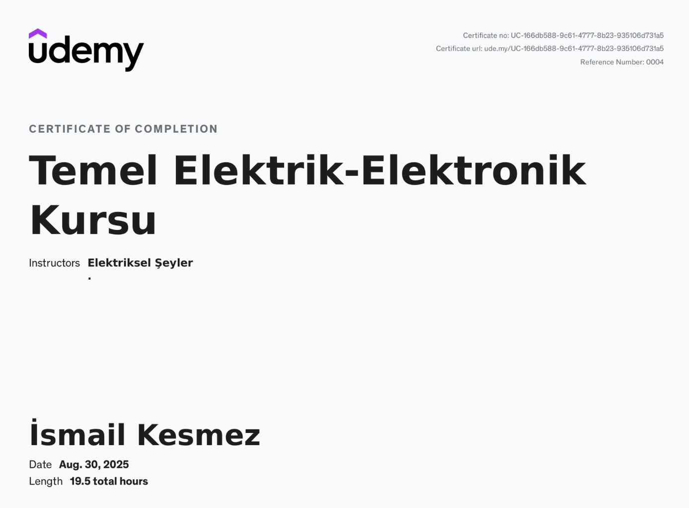 Temel Elektrik Elektronik